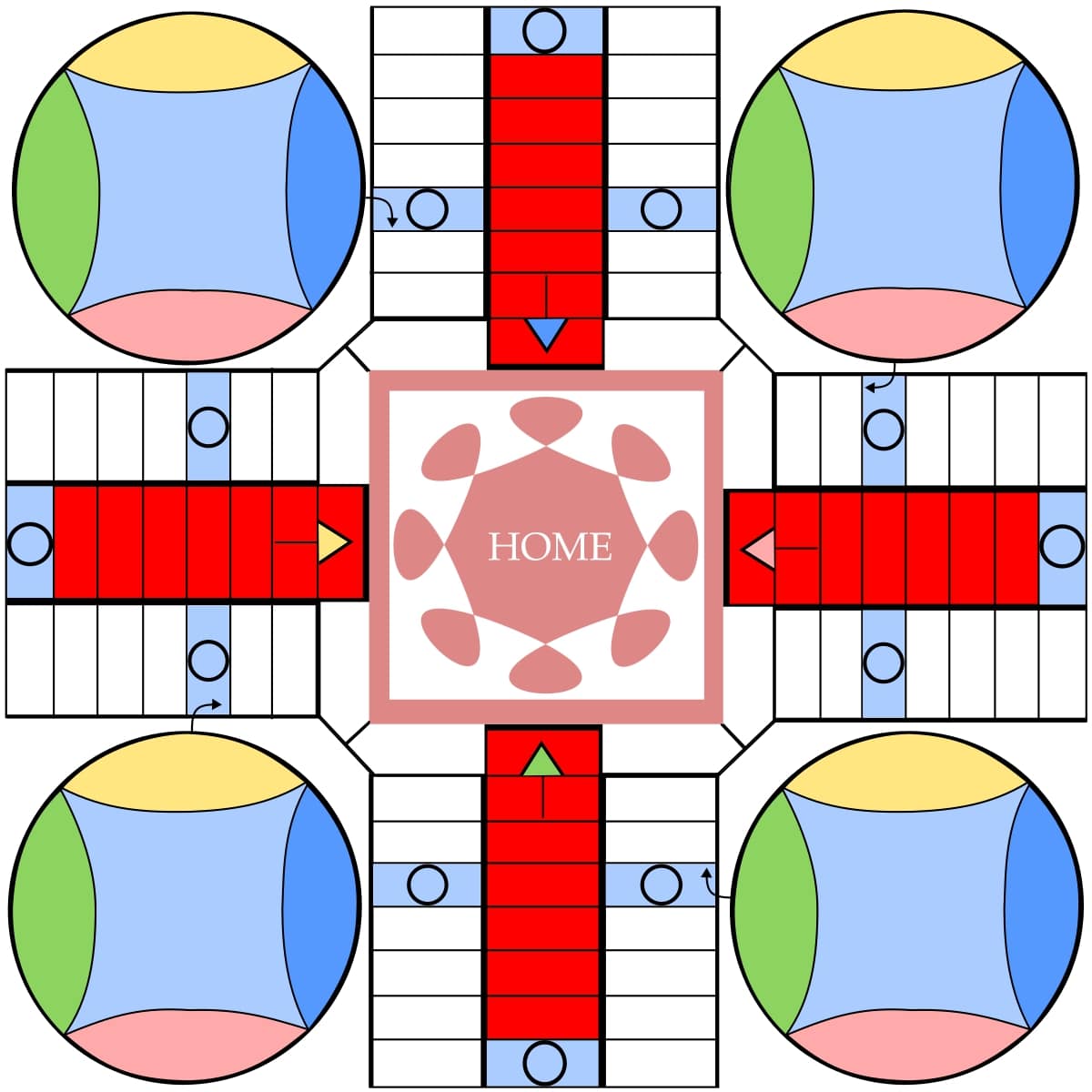 Ігрове поле гри в пачисі