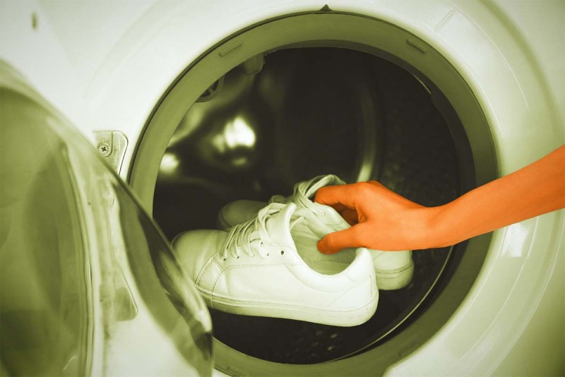 Чи можна прати взуття в пральній машині