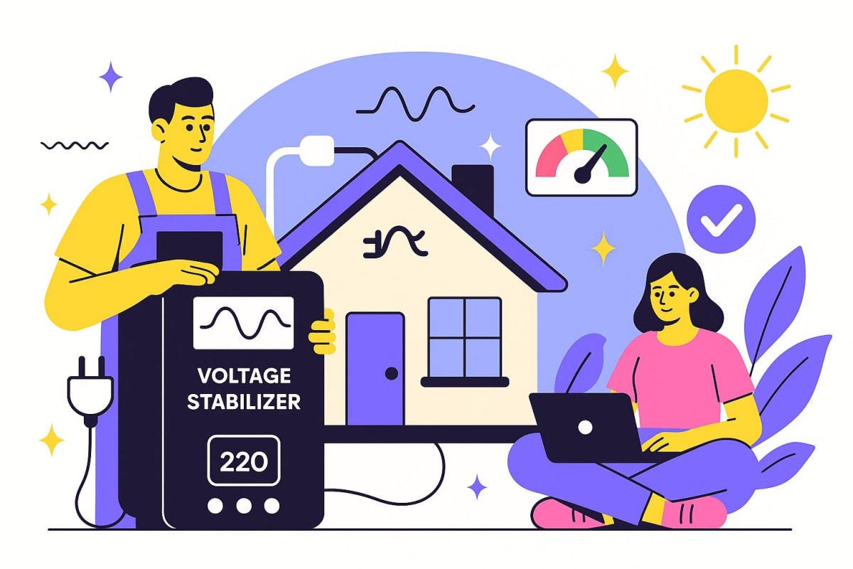 Енергетична ефективність і точність регулювання стабілізаторів Елекс Гібрид