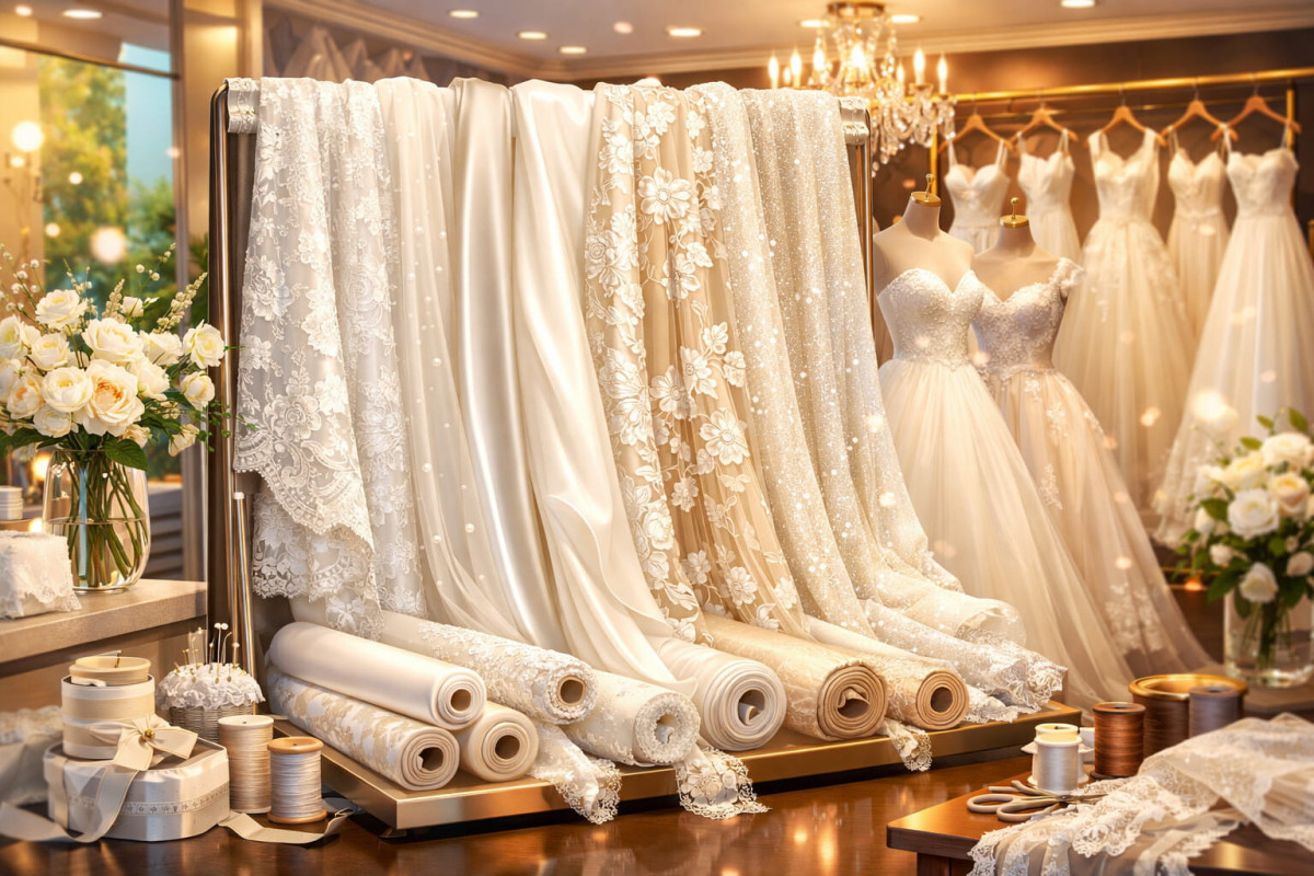 Купити тканину в Чернівцях: як обрати матеріал для весільних суконь та святкового вбрання