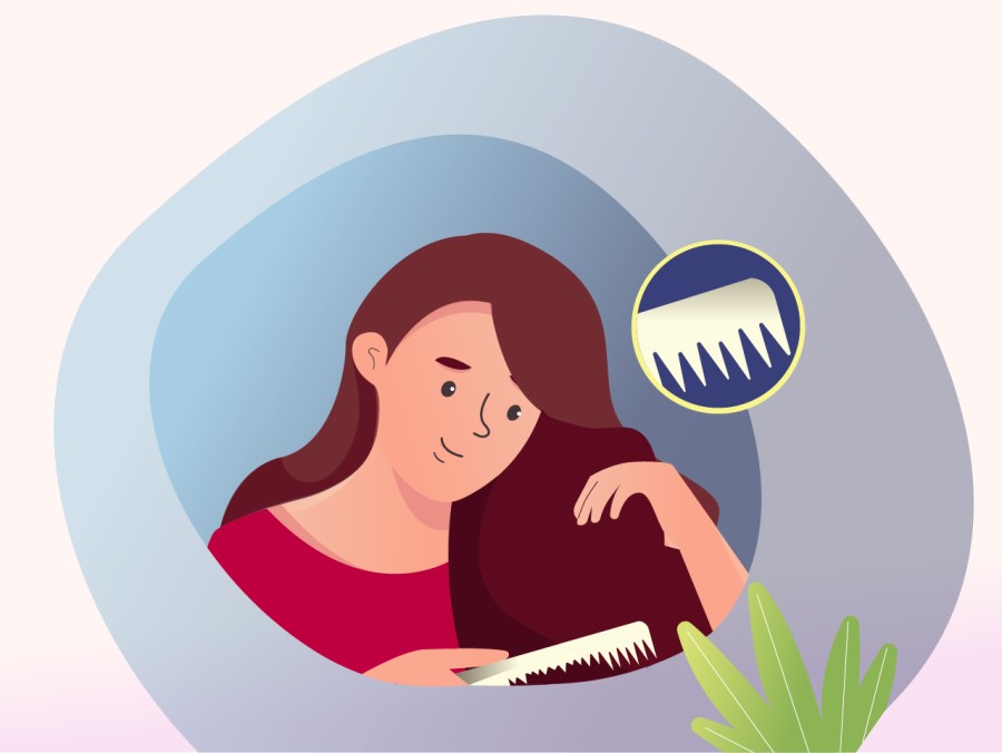 Як швидко висушити волосся за допомогою гребінця