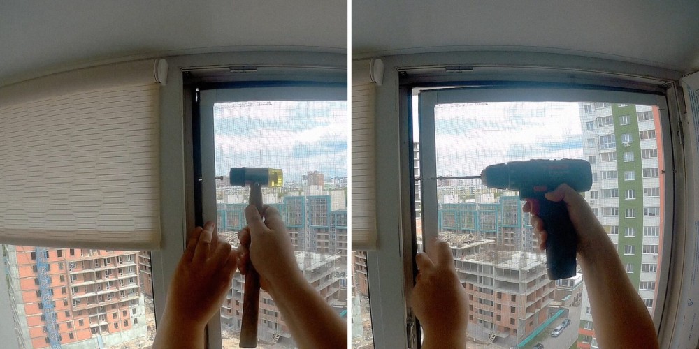 Як встановити москітну сітку на вікно 13