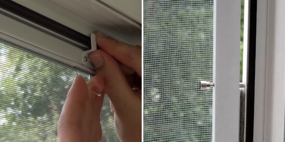Як встановити москітну сітку на вікно 2