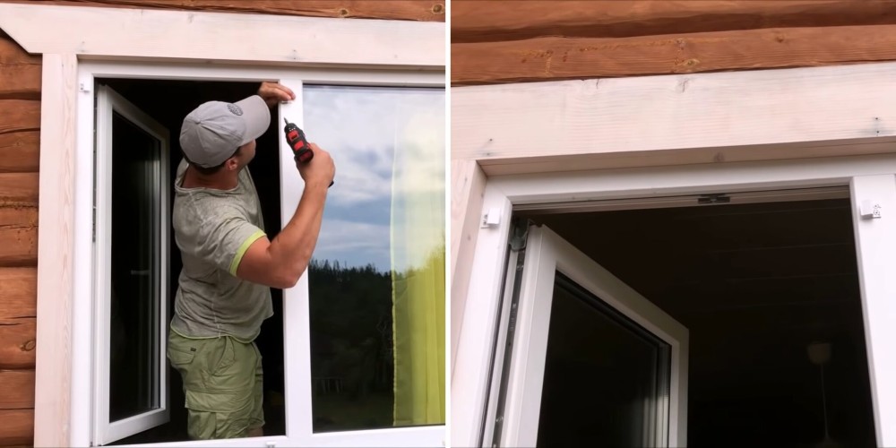 Як встановити москітну сітку на вікно 22