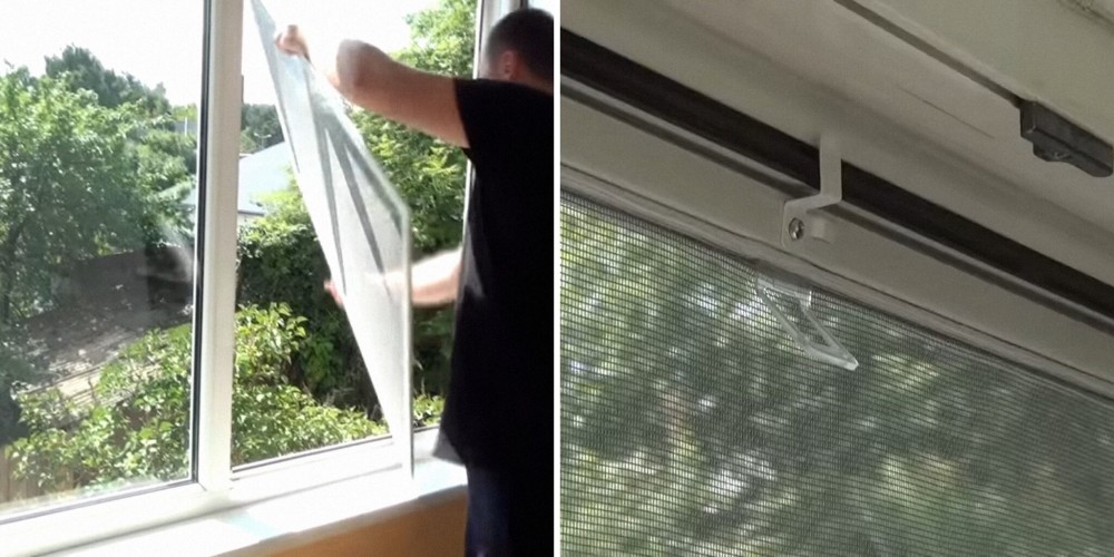 Як встановити москітну сітку на вікно 6