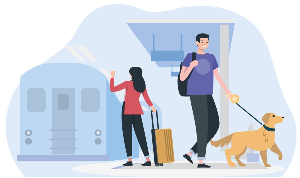 Як їздити з собакою у громадському транспорті