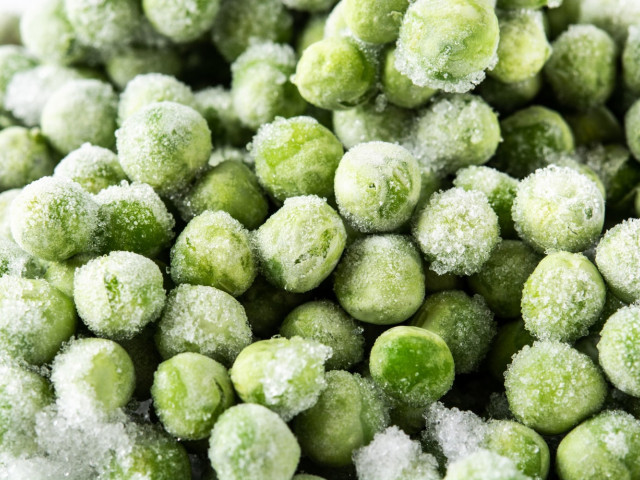 Як заморозити зелений горошок на зиму