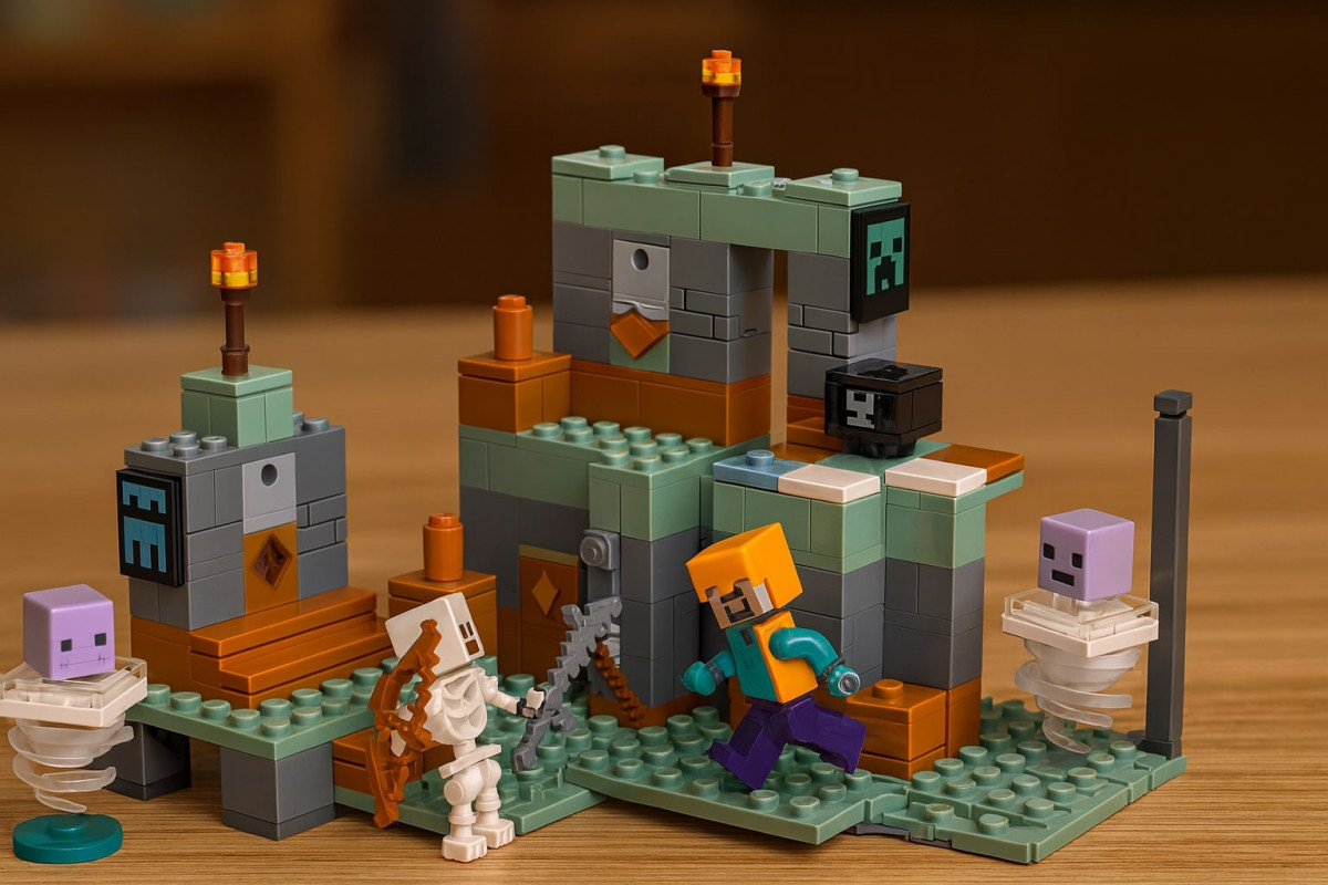 ТОП-5 найпопулярніших наборів Lego Minecraft