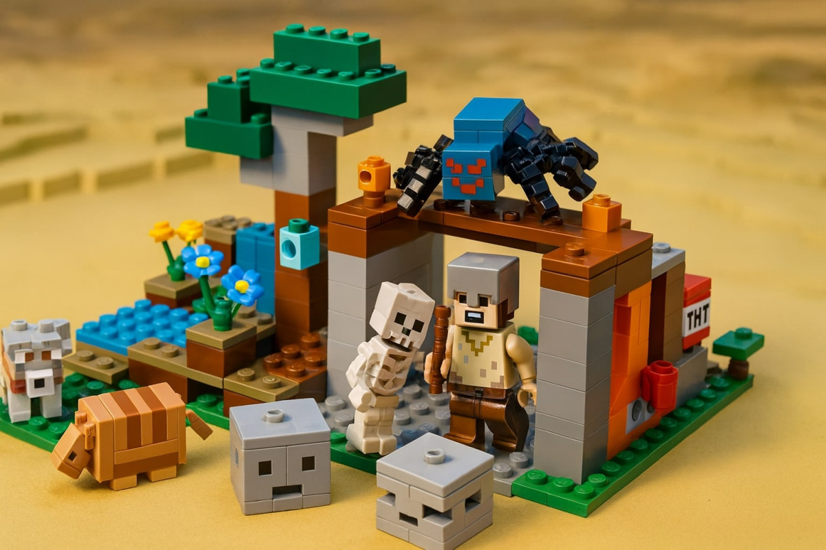Переваги гри з Lego Minecraft