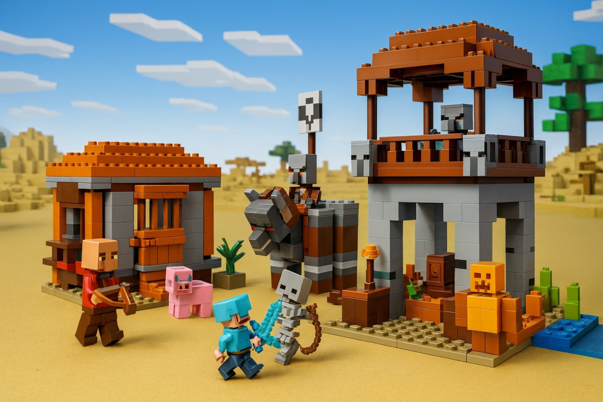Конструктор Lego Minecraft – ідеальний подарунок для шанувальників піксельного світу