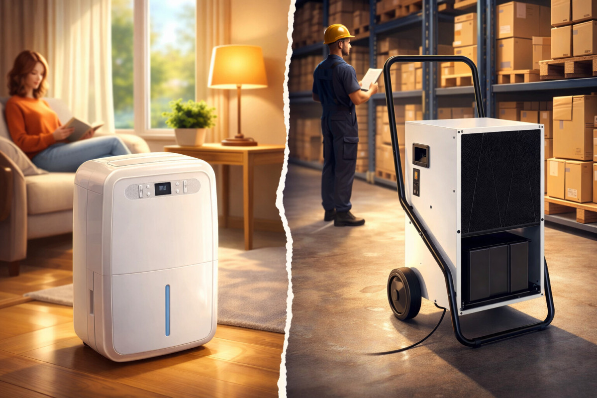 Осушувачі повітря для дому та бізнесу: як обрати ефективне рішення від зайвої вологи