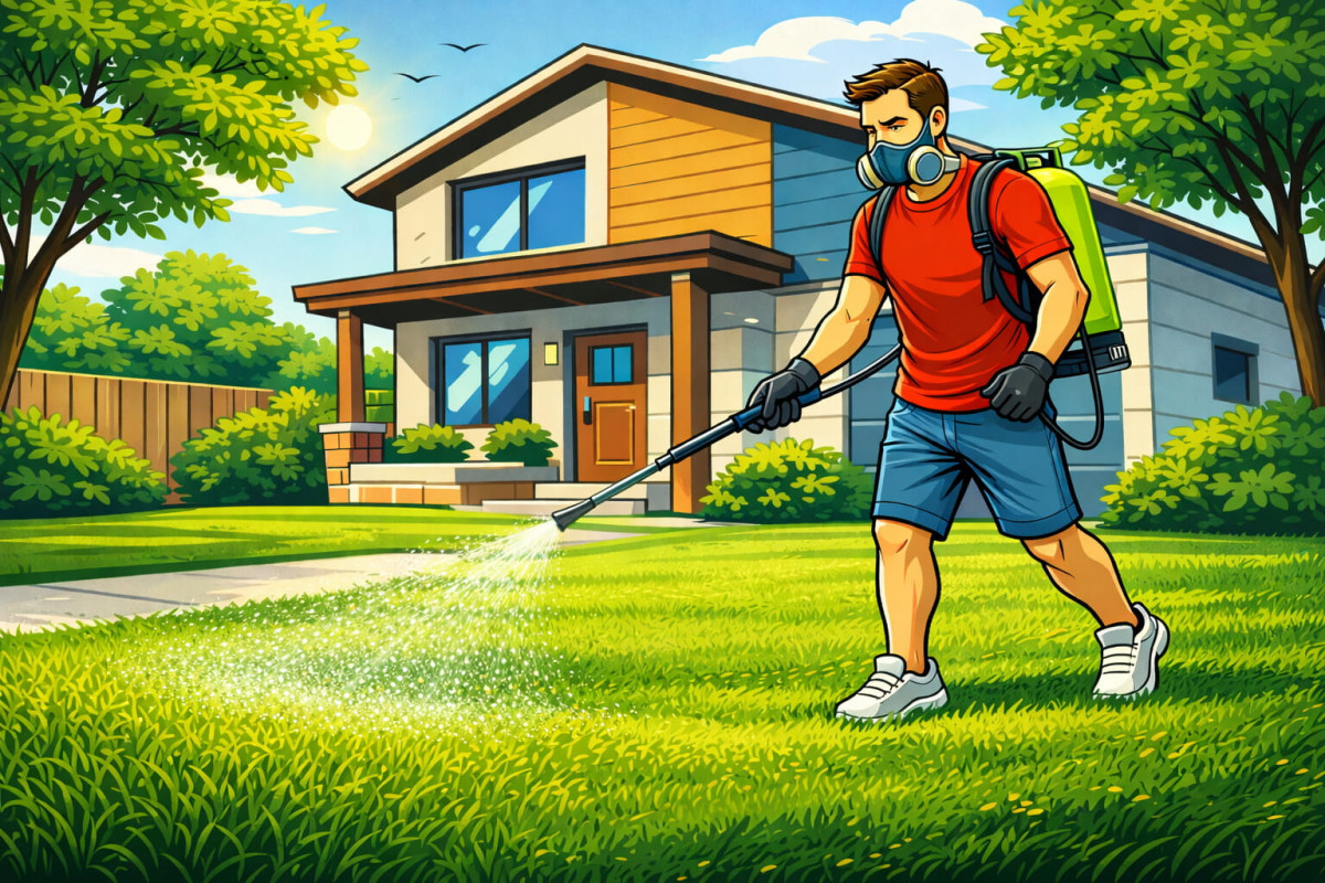 Підживлення газону для пишного зростання трави