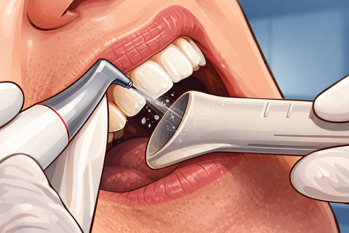 Що входить у професійну чистку зубів