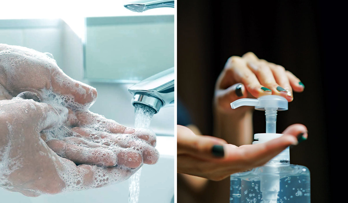 Антисептичний засіб замість миття рук